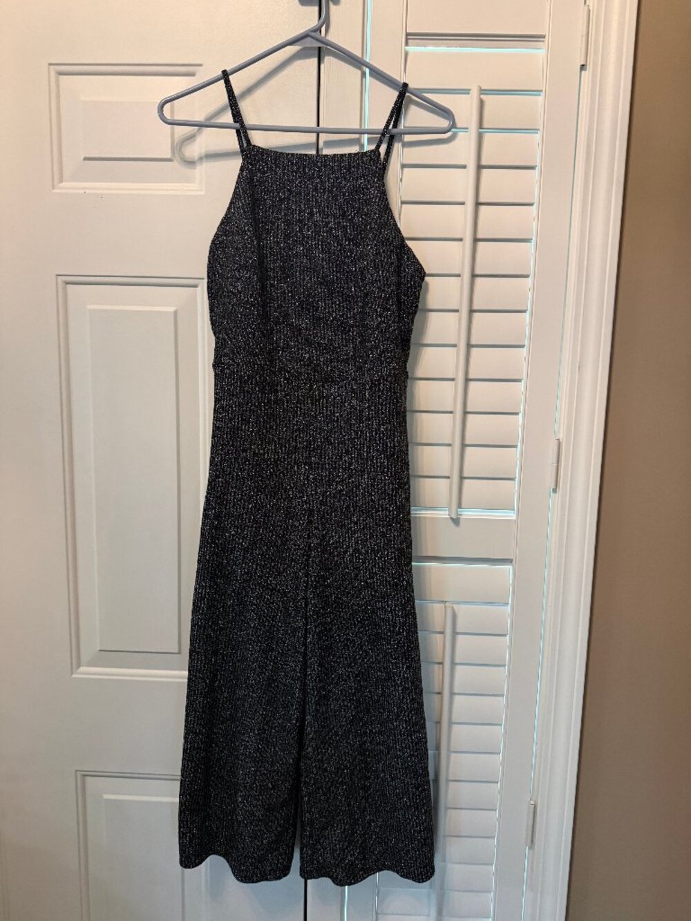 Wild Fable Metallic Halter Jumpsuit - Size M